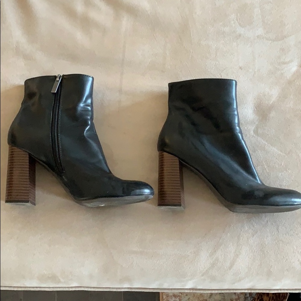 Target black booties 4inch heel size 9.5